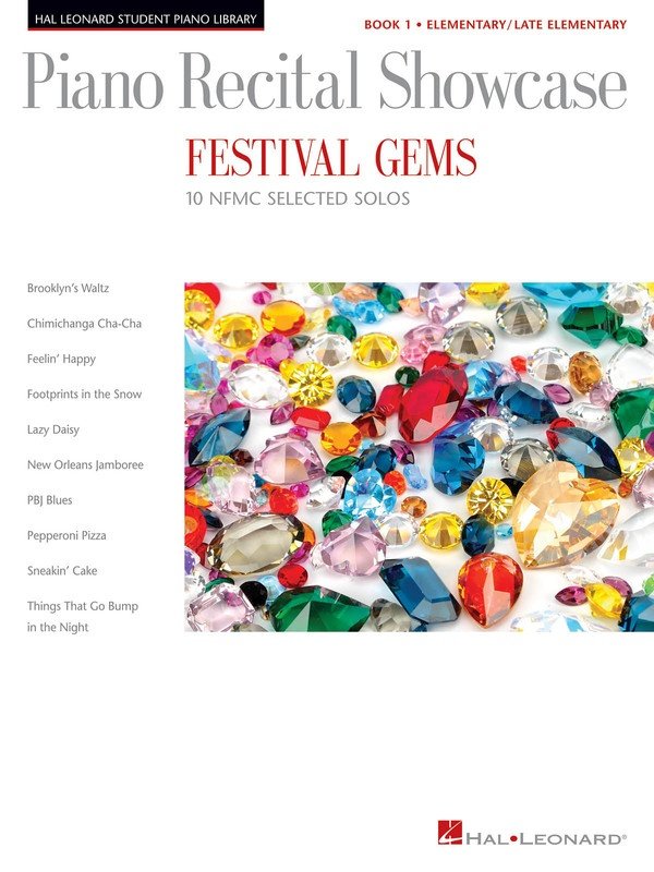 Piano Recital Showcase: Festival Gems Book 1 (HLSPL, Hal Leonard)