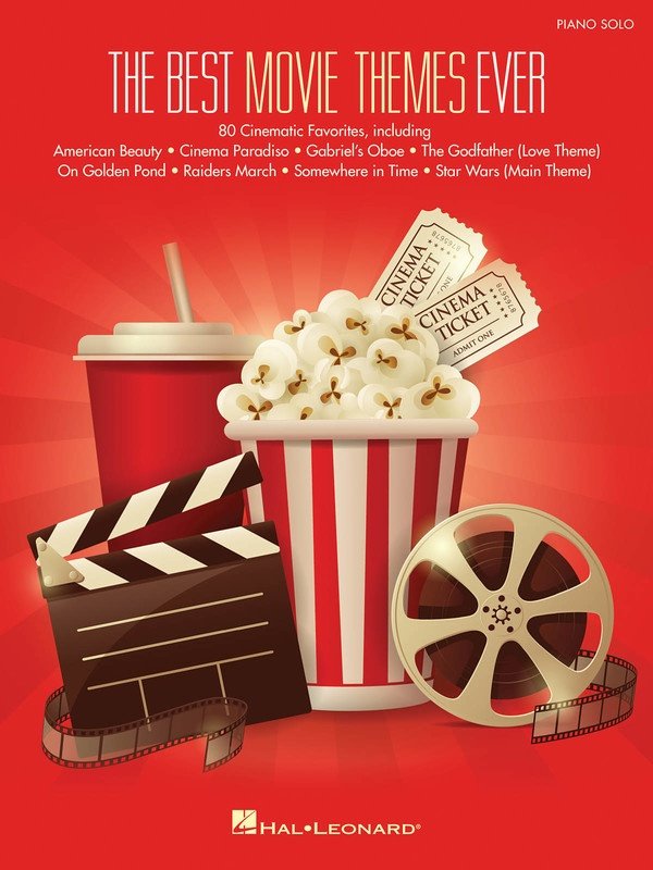 Best Movie Themes Ever Piano Solo (Hal Leonard)