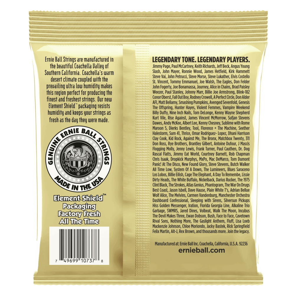 Ernie Ball Earthwood Custom Light 12-String 80/20 Bronze Acoustic Guitar String, 10-48 Gauge — view 2