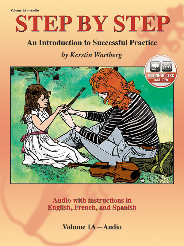 Step by Step 1A Violin Book with Online Audio