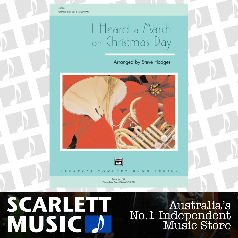 I Heard March Christmas Day Concert Band Gr 3 — view 2