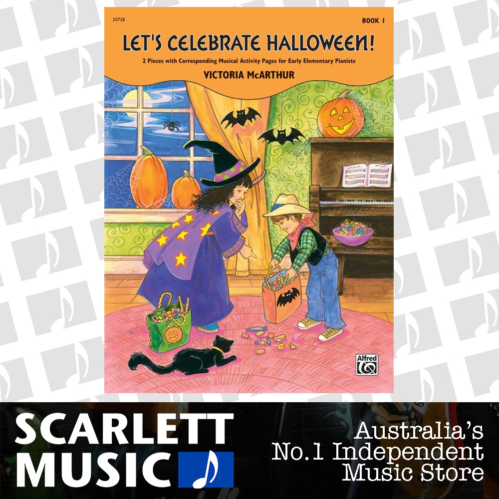 Lets Celebrate Halloween Book 1 Piano — view 2