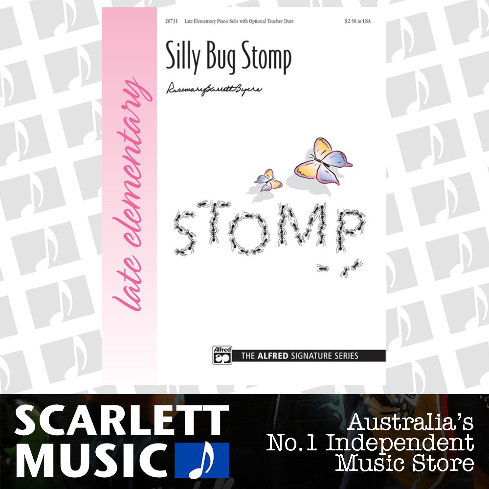 Silly Bug Stomp Piano Sheet Music Optional Duet Signature Series — view 2