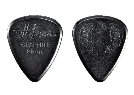 JIM DUNLOP Dunlop Adamas 2.0mm Graphite Guitar Pick (Single)