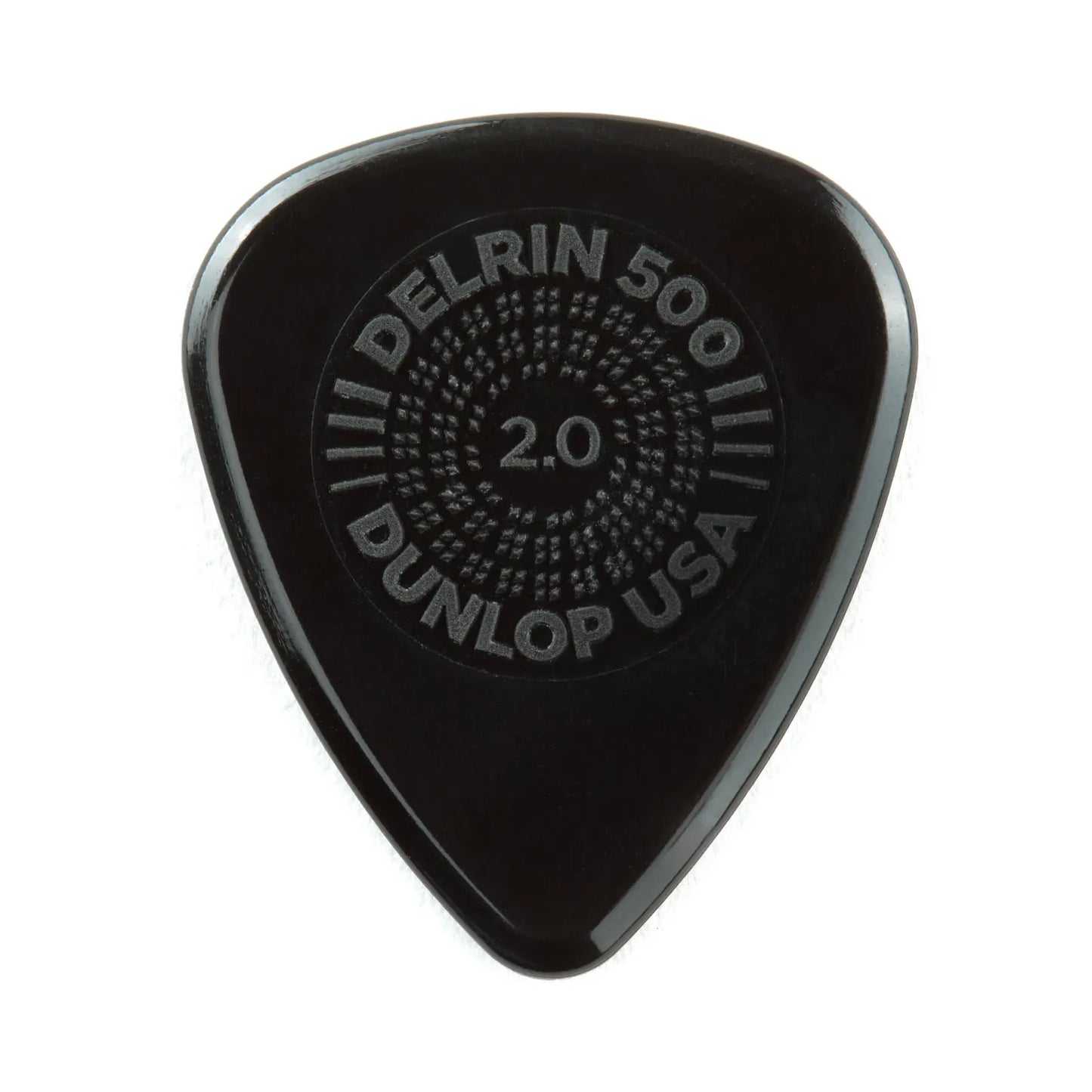 Jim Dunlop Prime Grip Delrin 500 2.0 Guitar Pick (Single)