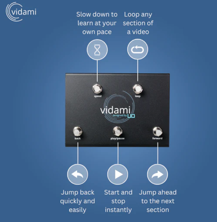 Vidami Original Video Controller for YouTube and Music Production — view 2
