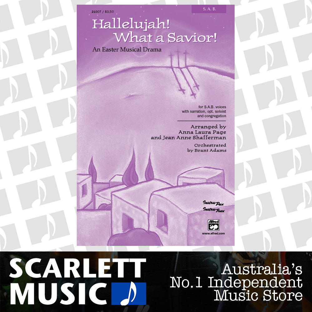 Hallelujah What A Savior SAB — view 2