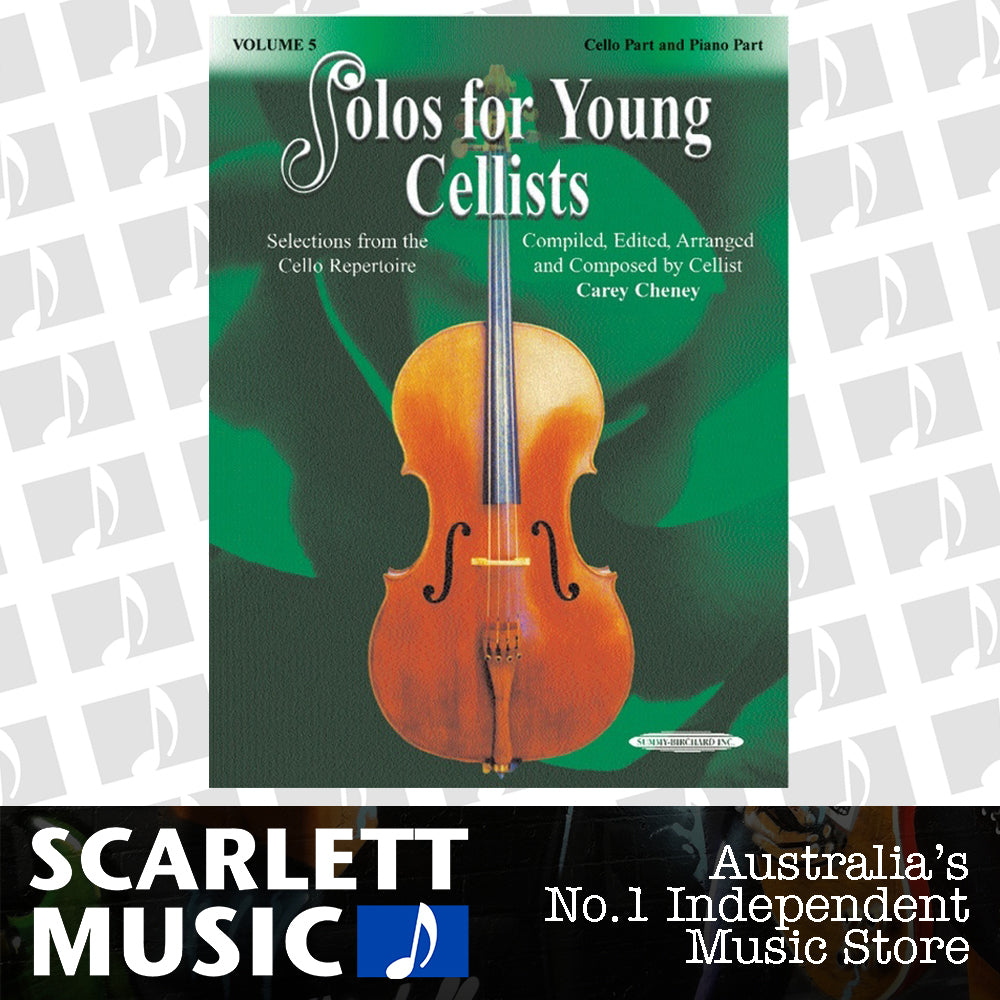Solos for Young Cellists Volume 5 Cello and Piano Sheet Music — view 2