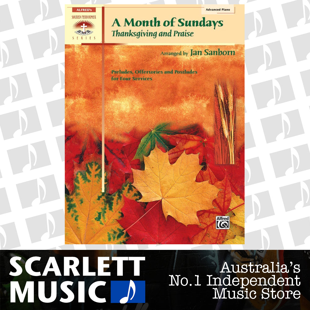 A Month Of Sundays Thanksgiving And Praise Piano — view 2