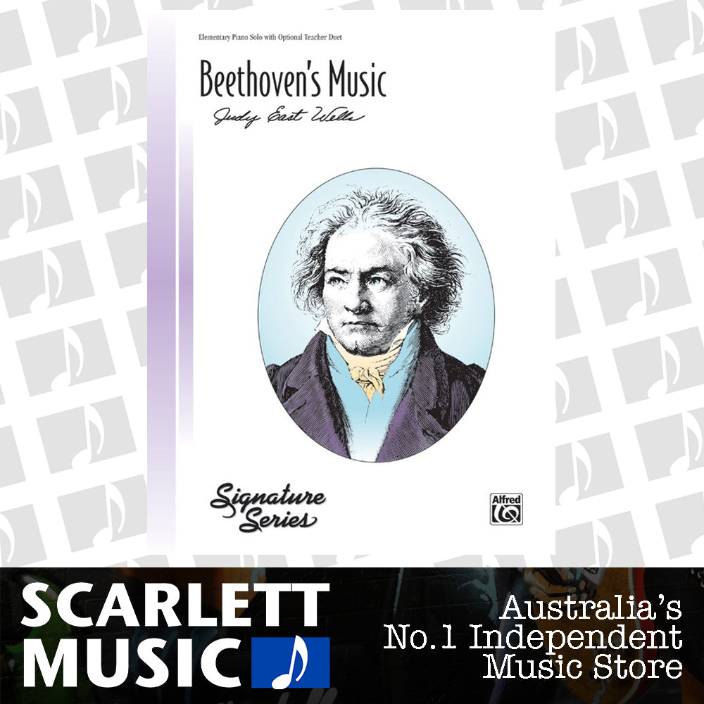 Beethoven's Music Piano Sheet Music — view 2