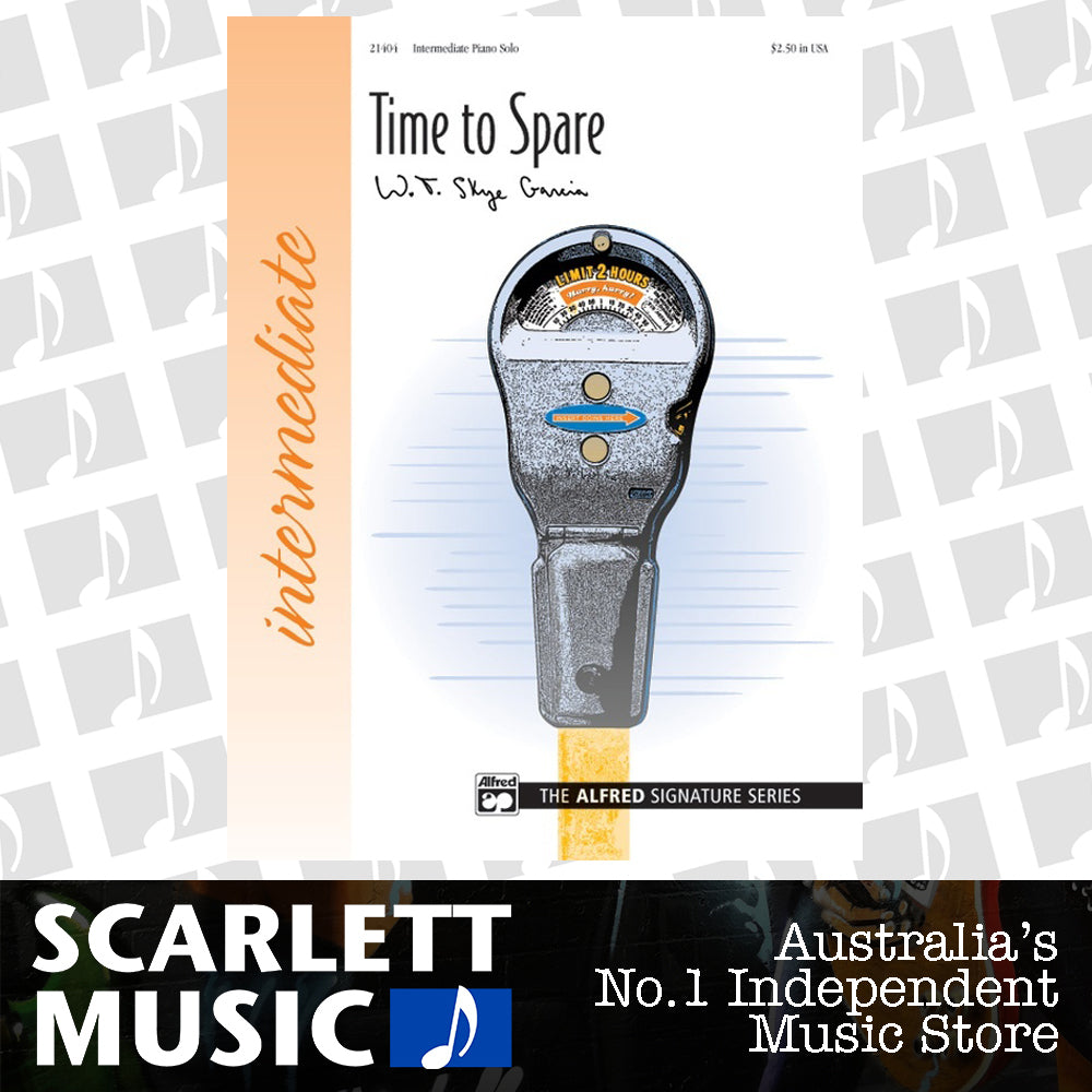 Time to Spare Piano Sheet Music — view 2