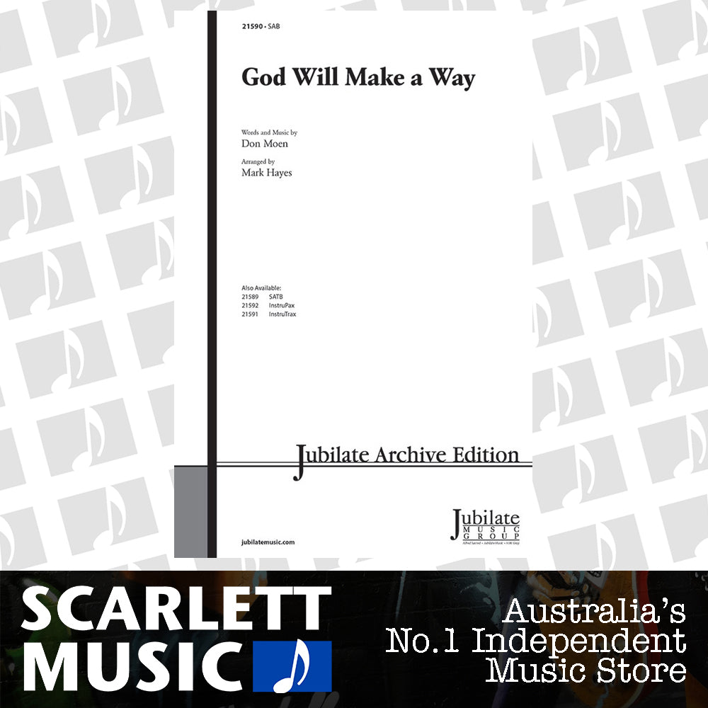 God Will Make A Way SAB — view 2