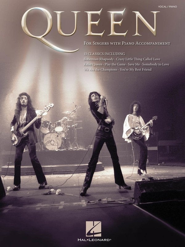 Queen - For Singers With Piano Accompaniment (Hal Leonard)