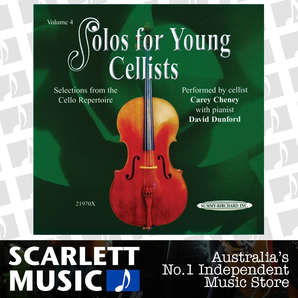 Solos for Young Cellists Volume 4 CD — view 2
