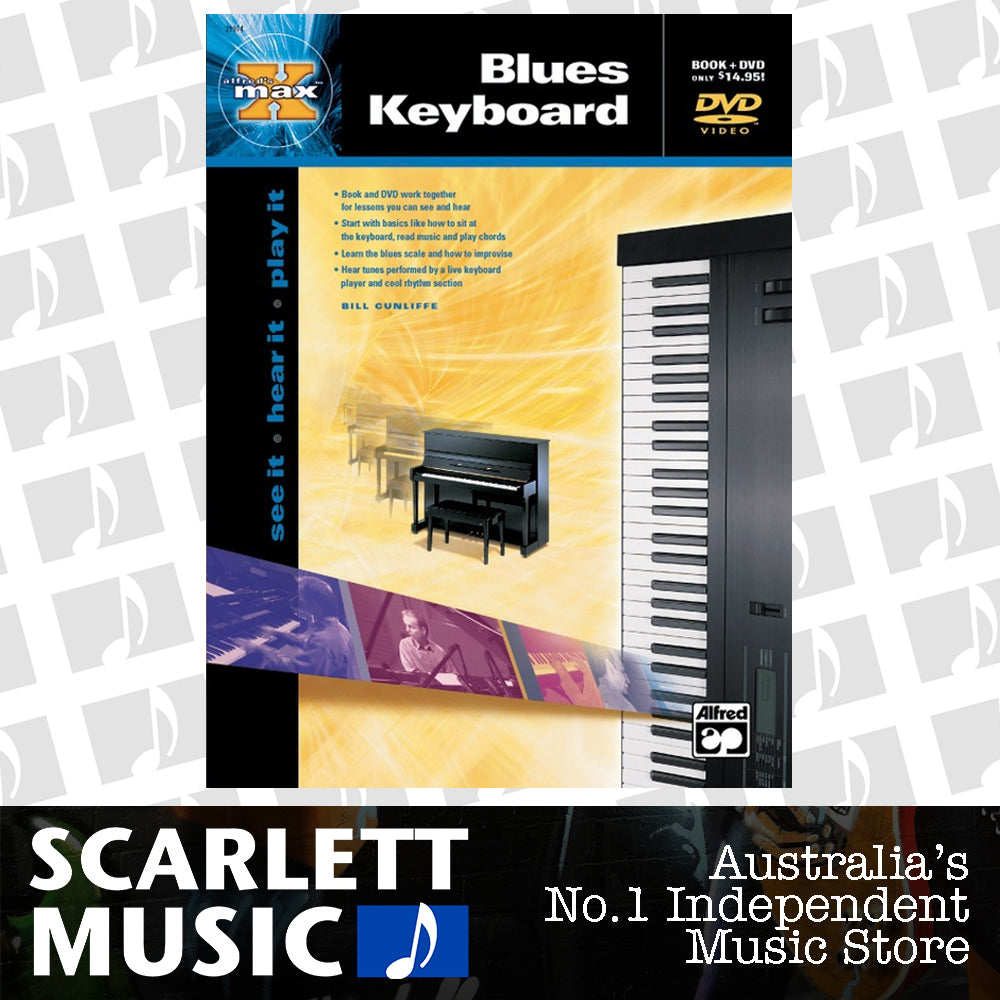 Max Blues Keyboard Book/DVD — view 2