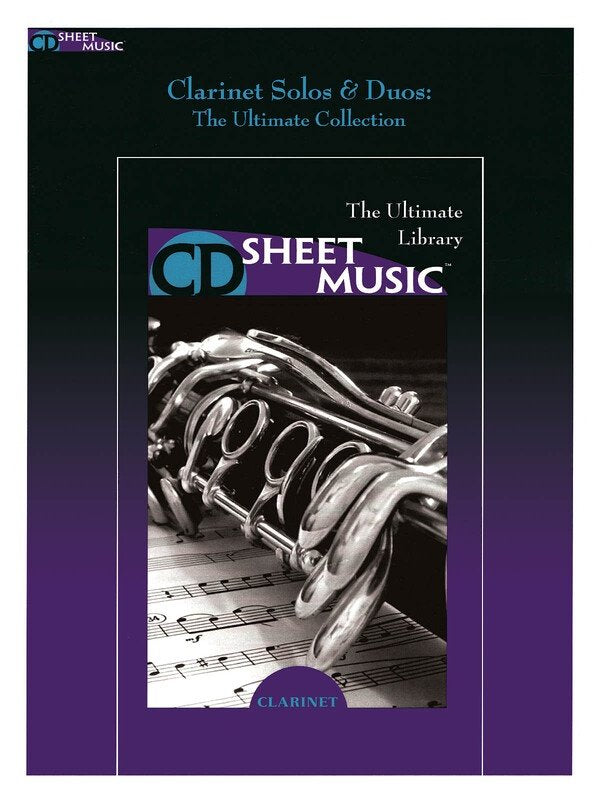 Clarinet Solos and Duos — CD-ROM (CD Sheet Music)