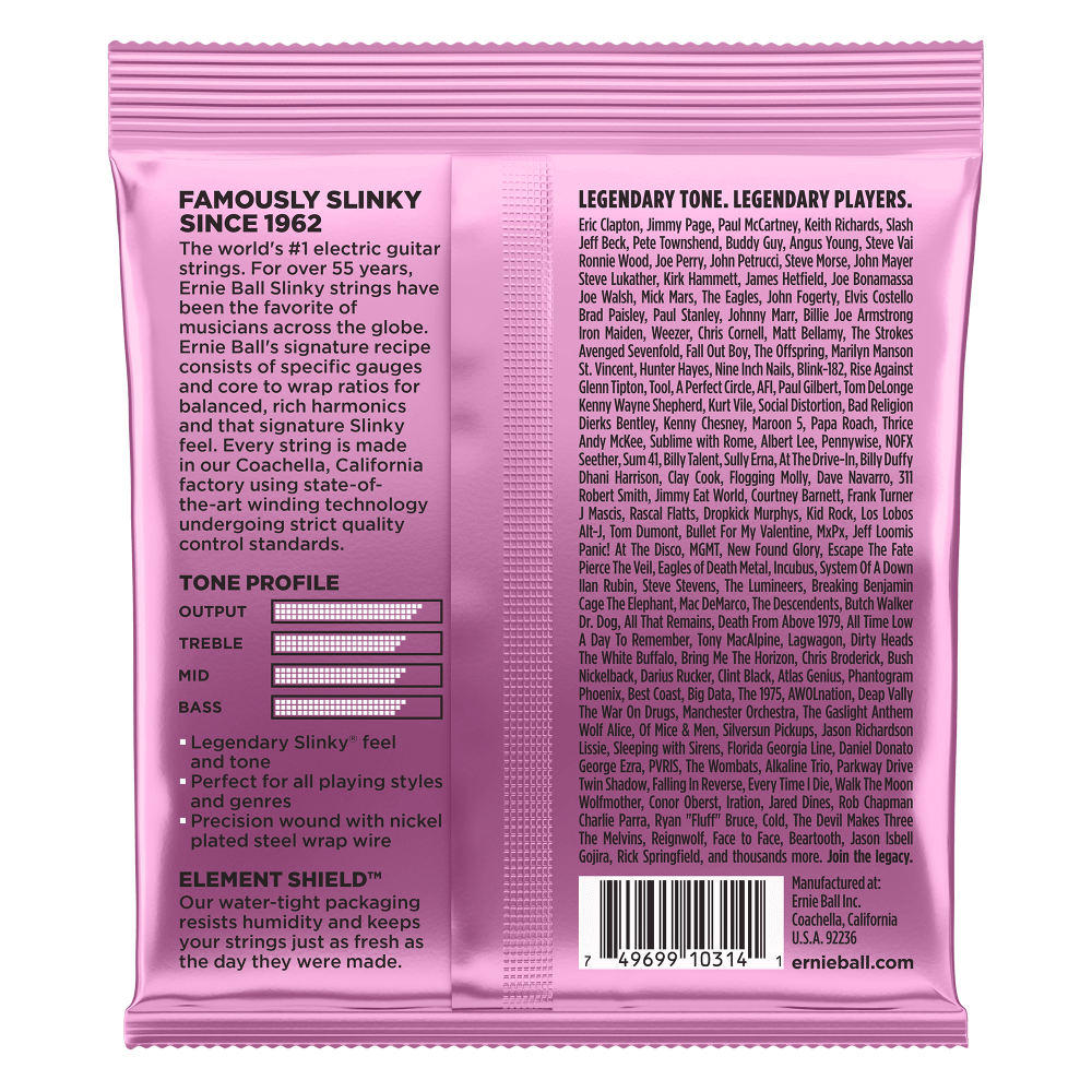 Ernie Ball Mega Slinky Nickel Wound Electric Guitar Strings, 10.5-48 Gauge — view 2