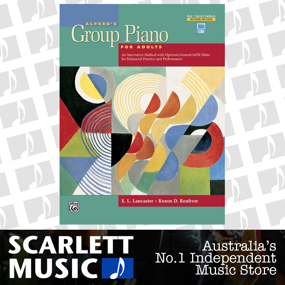 Alfred's Group Piano for Adults Teacher's Book 1 — view 2