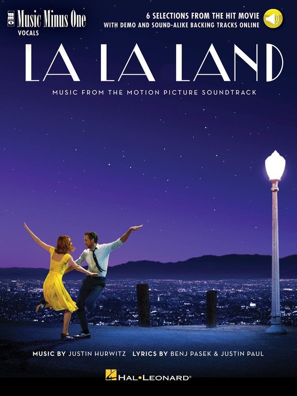 La La Land: 6 Selections — Music Minus One Vocals, Book/Online Audio (Hal Leonard)