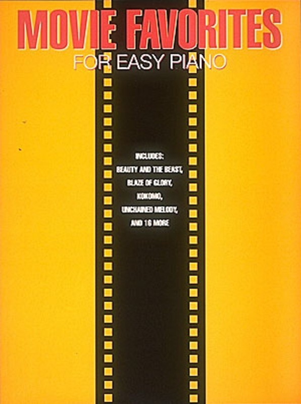 Movie Favorites For Easy Piano