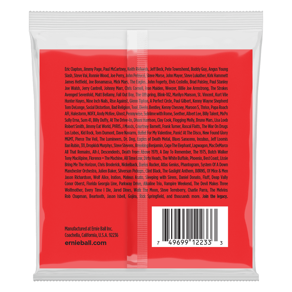Ernie Ball Light 12-String Nickel Wound Electric Guitar Strings, 9-46 Gauge — view 2