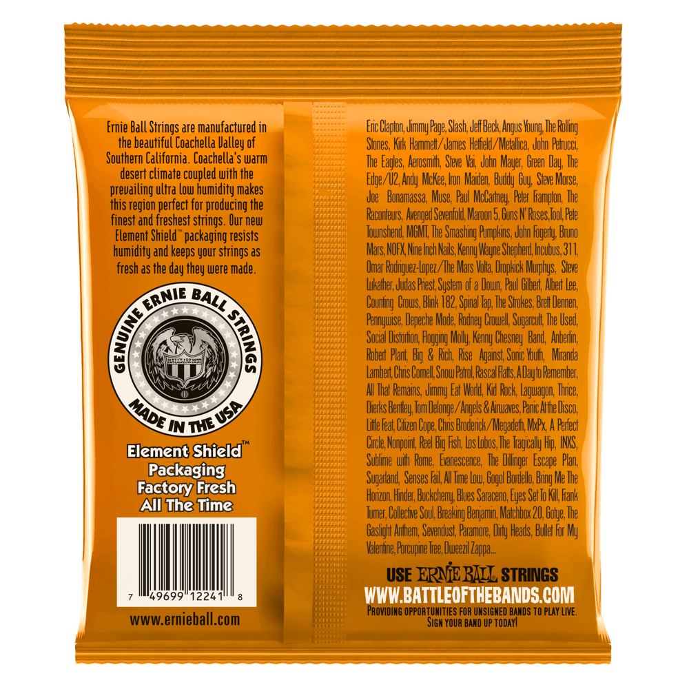Ernie Ball Hybrid Slinky RPS Nickel Wound Electric Guitar Strings, 9-46 Gauge — view 2