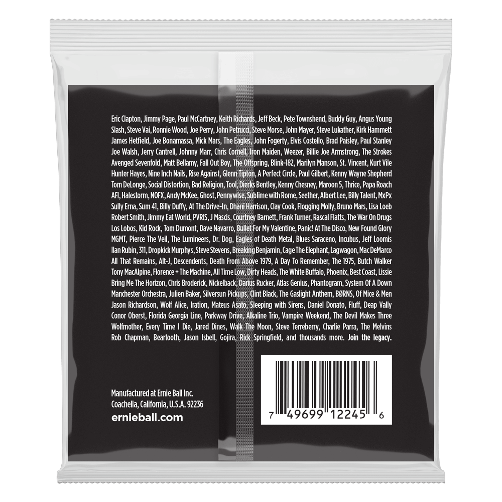 Ernie Ball Power Slinky Stainless Steel Wound Electric Guitar Strings 11-48 Gauge — view 2