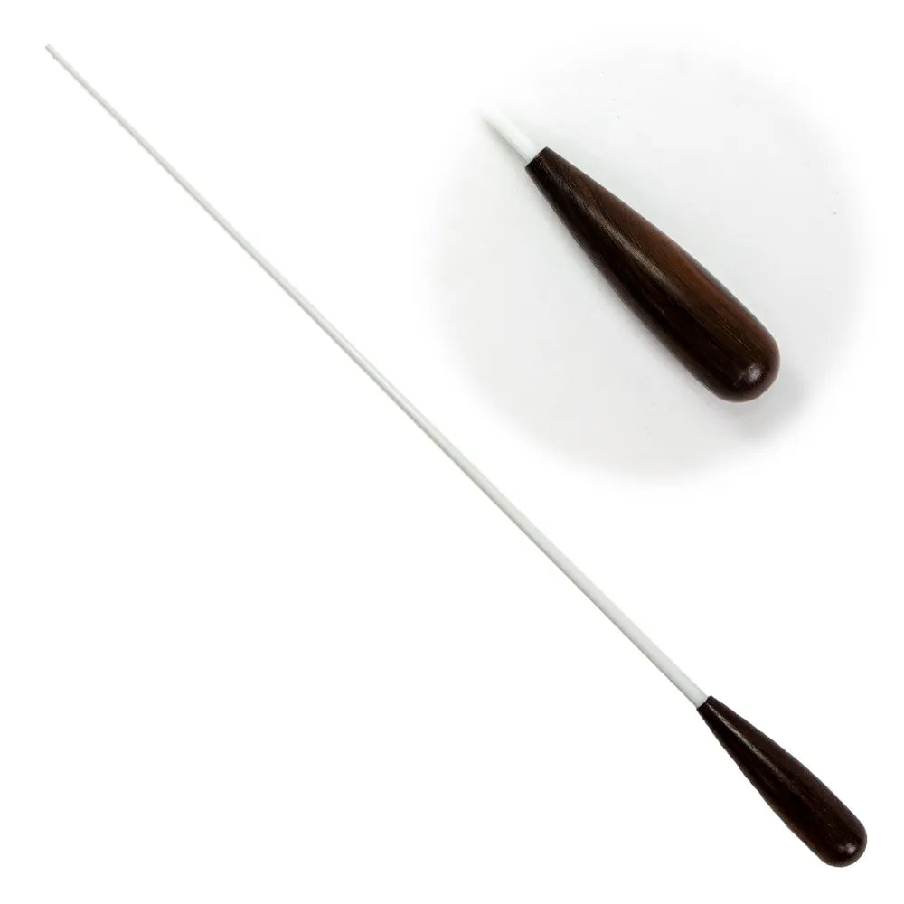 Pickboy FT-250R2 Fibreglass Baton with Rosewood Grip - 405mm Length, Lightweight, Protective Case