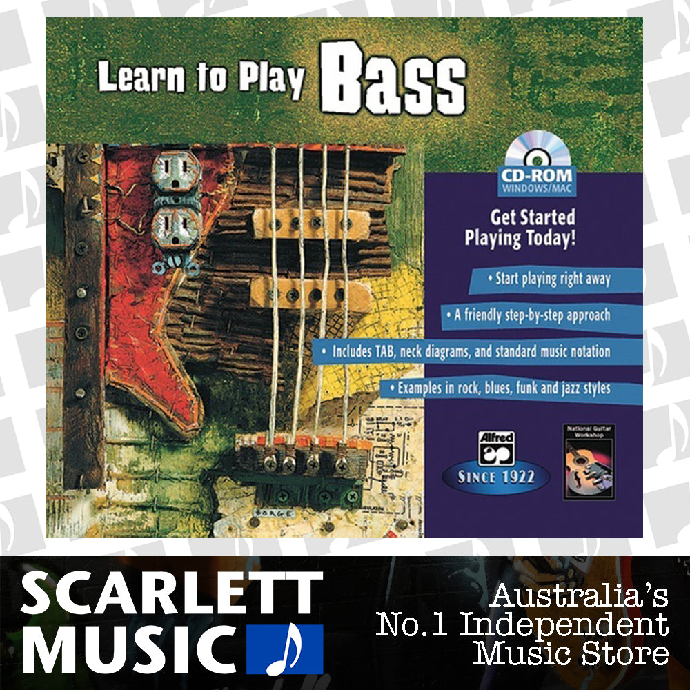 Learn To Play Bass CD Rom Jewel Case — view 2