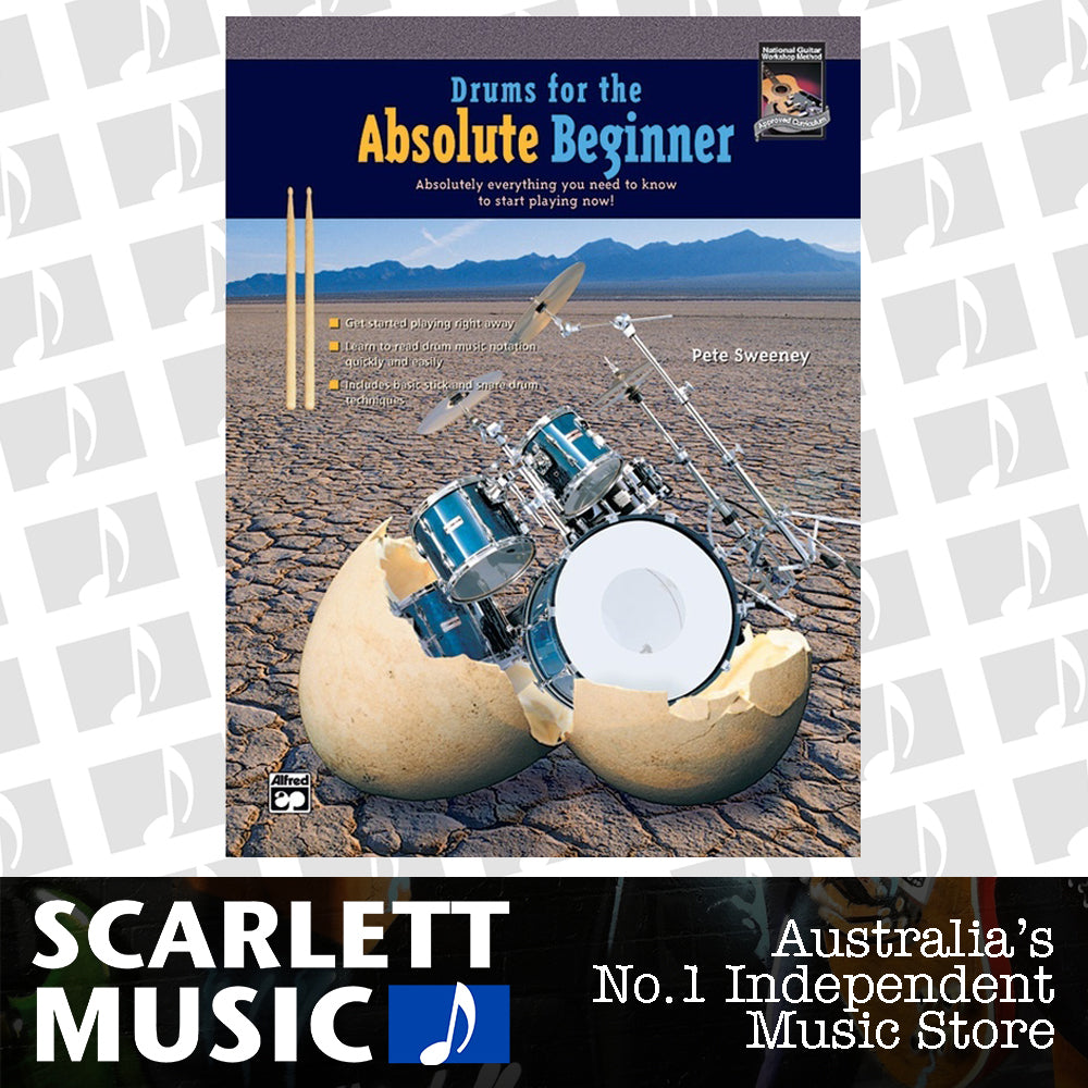 Drums For The Absolute Beginner Book/DVD — view 2