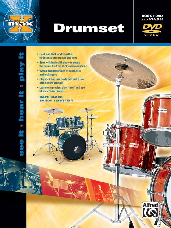 Max Drumset Book/DVD