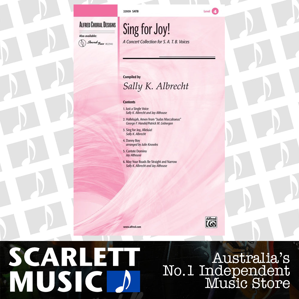 Sing for Joy Concert Collection for SATB Voices Choral Sheet Music — view 2