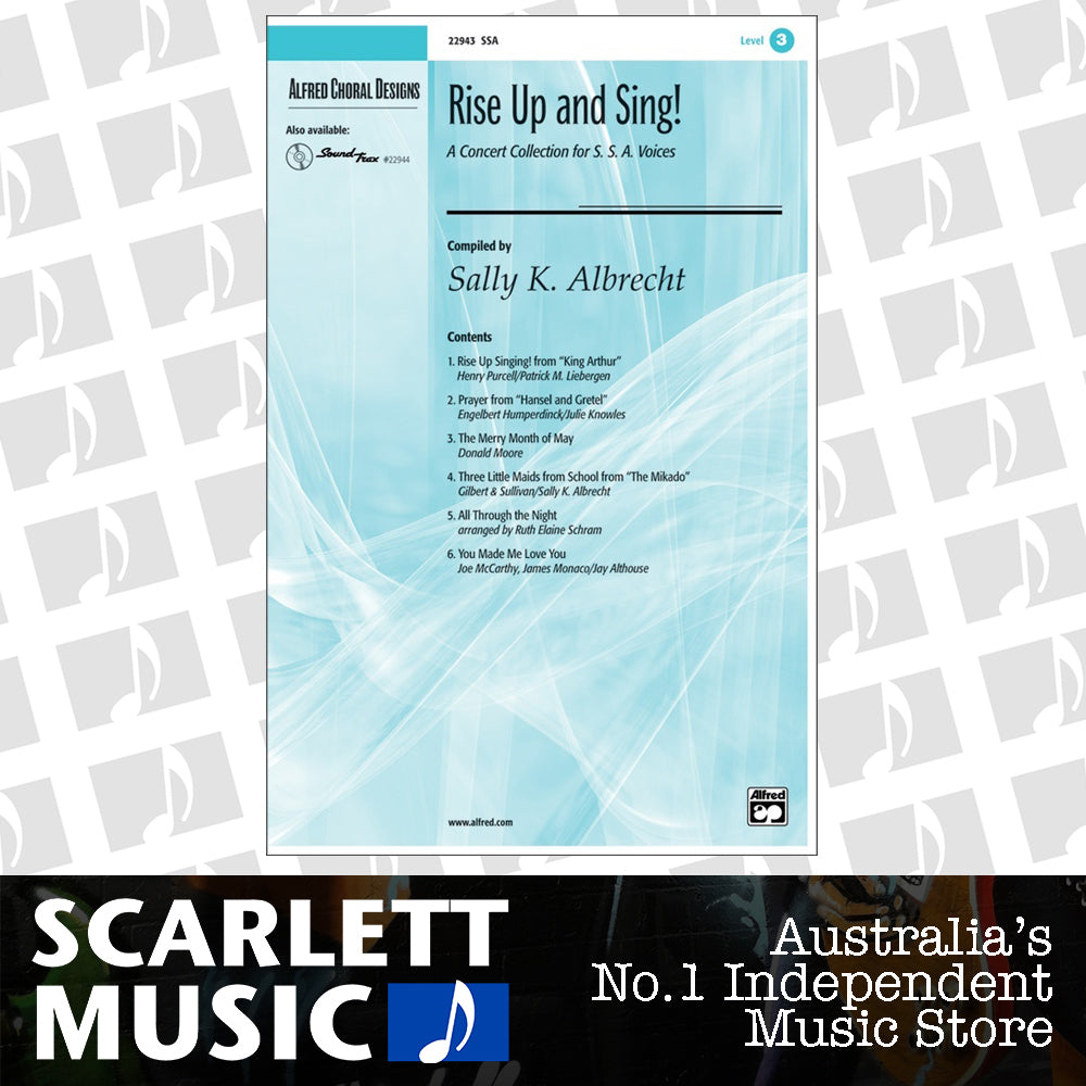 Rise Up And Sing Concert Collection For SSA Voices — view 2