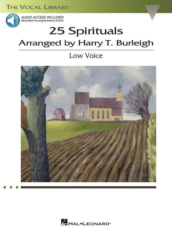 25 Spirituals Bk/Cd Low Voice (Hal Leonard)