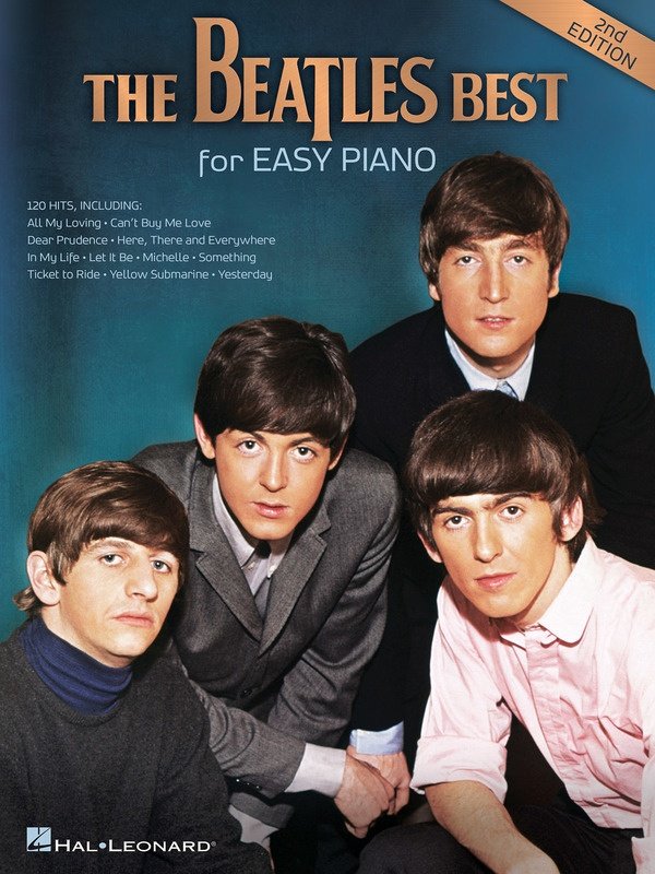 Beatles Best for Easy Piano — 2nd Edition with Lyrics (Hal Leonard)
