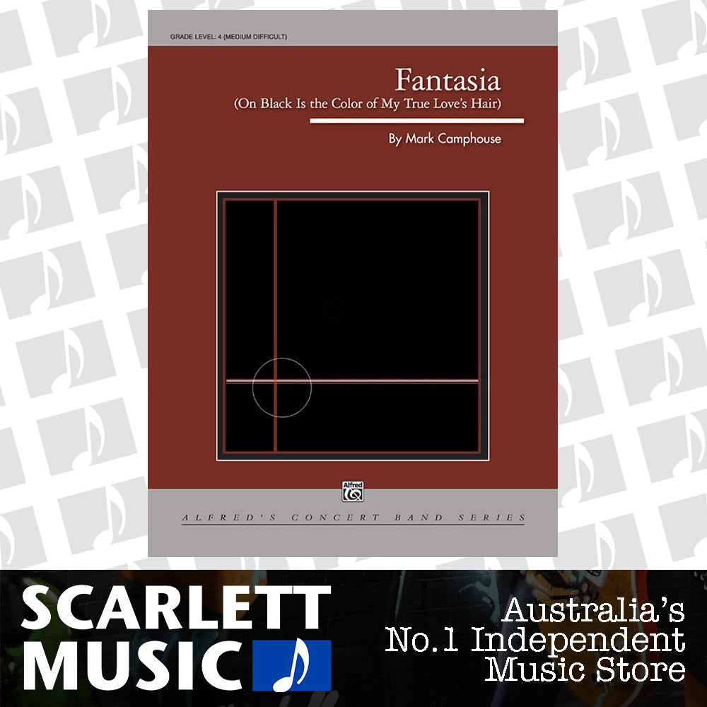 Fantasia On Black Is Color Of True Love Concert Band Gr 4 — view 2