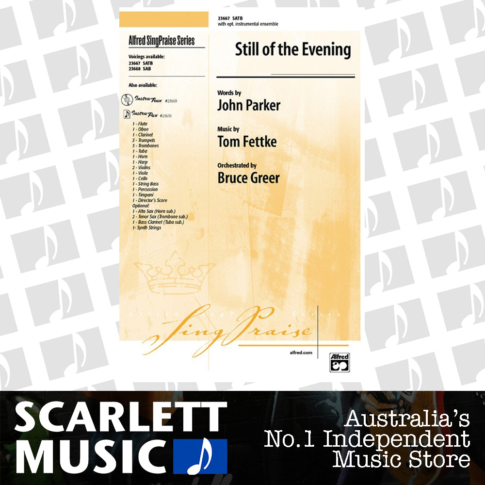 Still of the Evening SATB Choral Sheet Music — view 2