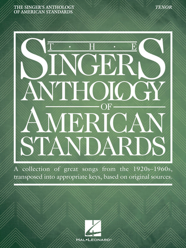 Singers Anthology American Standards Tenor — view 2
