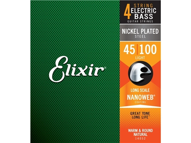 Elixir : #14052: Bass Nano 4 String Light 45-100