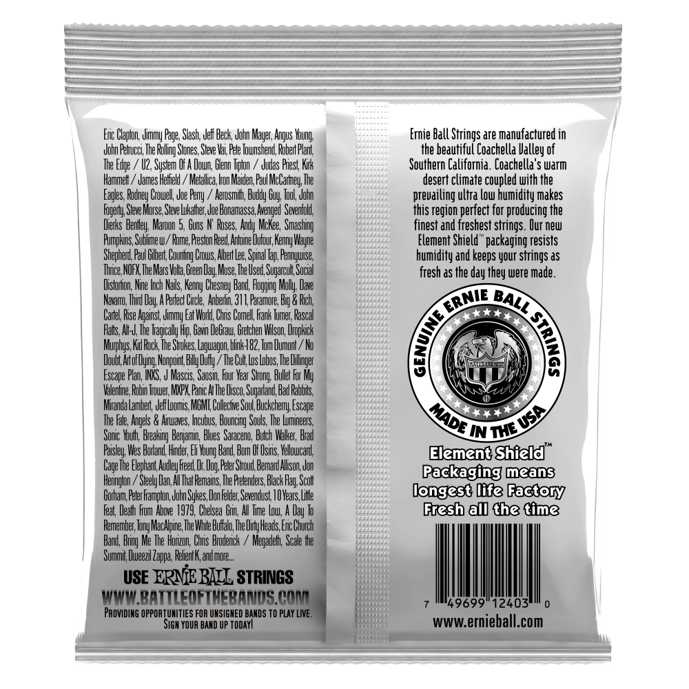 Ernie Ball Ernesto Palla Clear and Silver Nylon Classical Guitar String — view 2