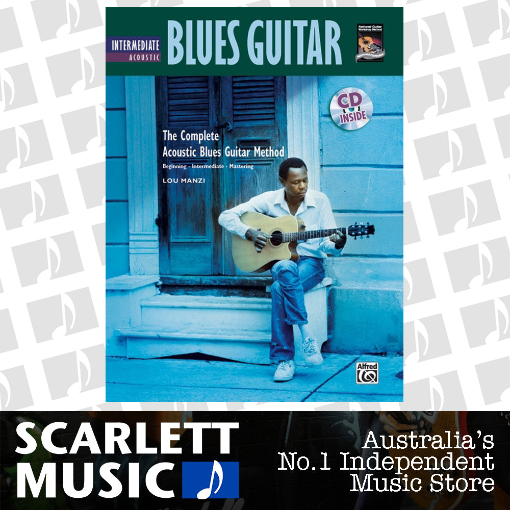 Intermediate Acoustic Blues Guitar Book/CD — view 2