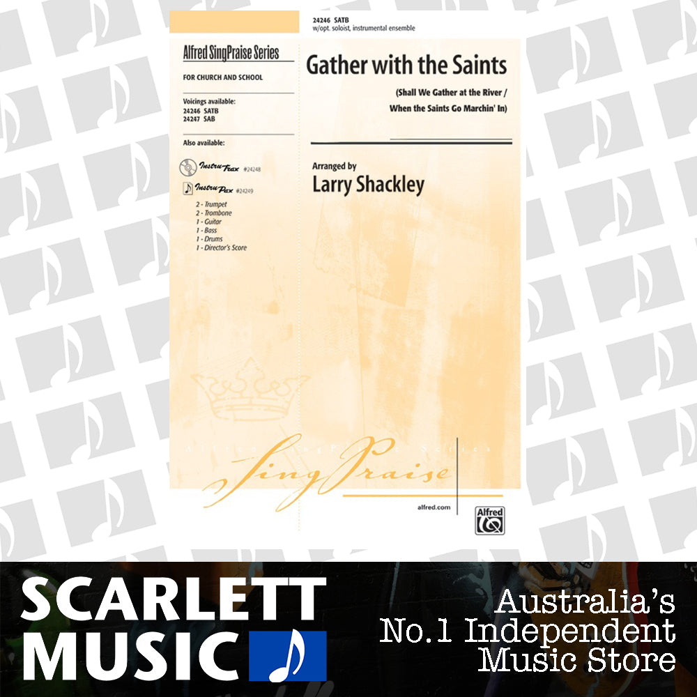Gather With The Saints SATB Arr Shackley — view 2
