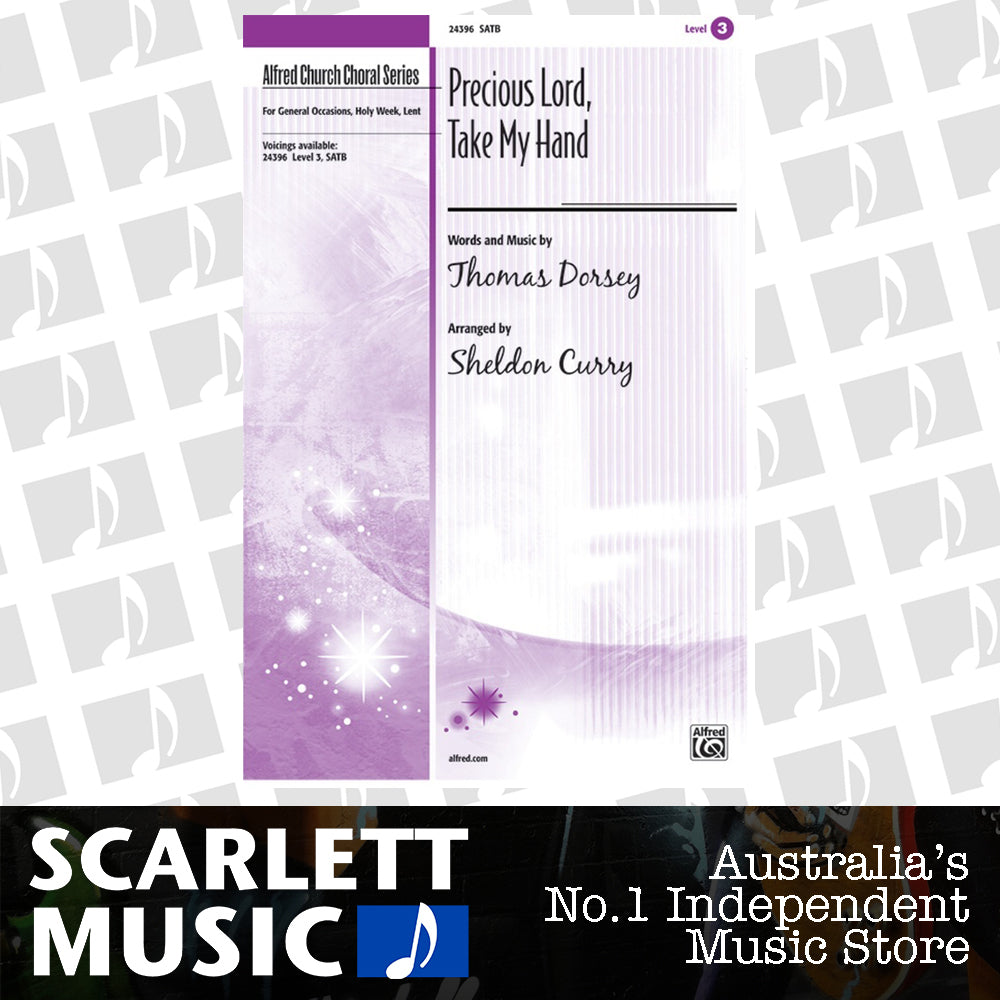 Precious Lord Take My Hand SATB Arr Curry — view 2