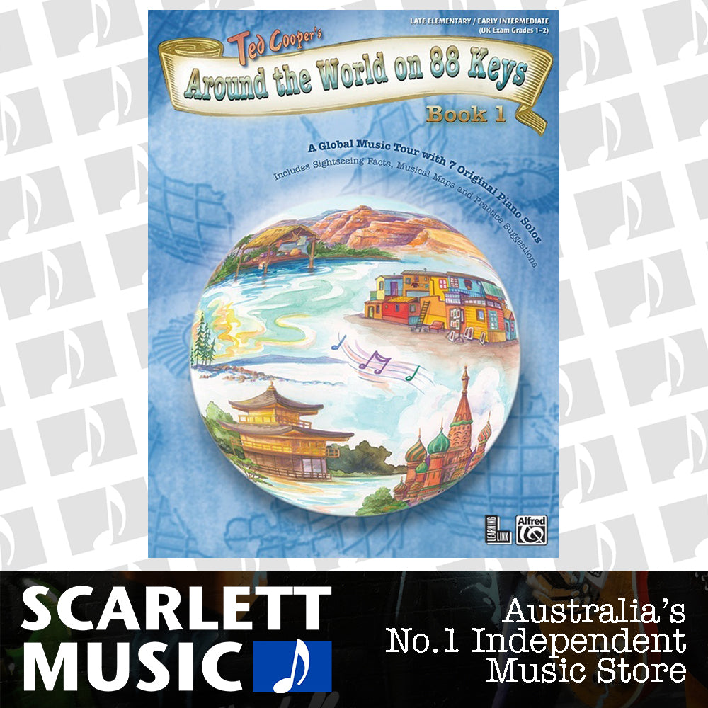 Around the World on 88 Keys Book 1 - Piano Sheet Music — view 2