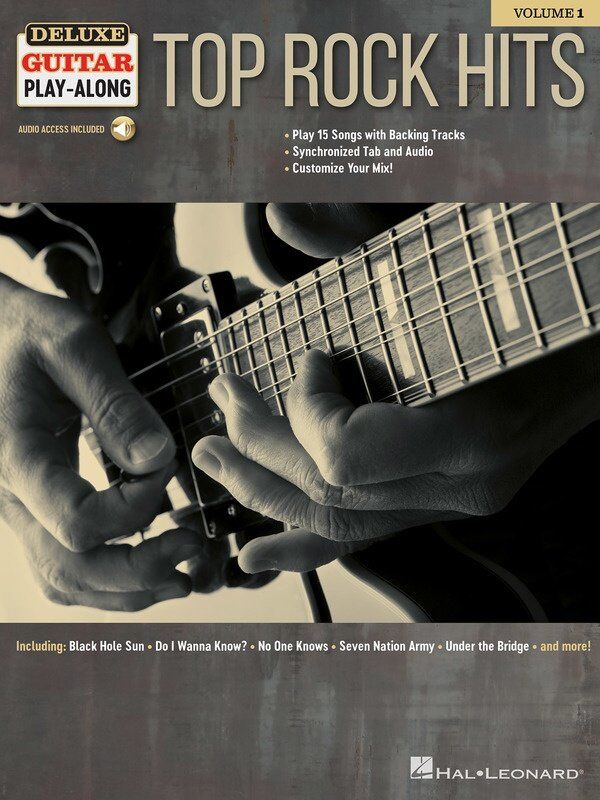 Top Rock Hits Deluxe Guitar Play-Along Volume 1 with Audio Access