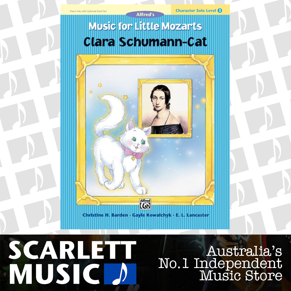 Clara Schumann Cat Character Solo Piano — view 2