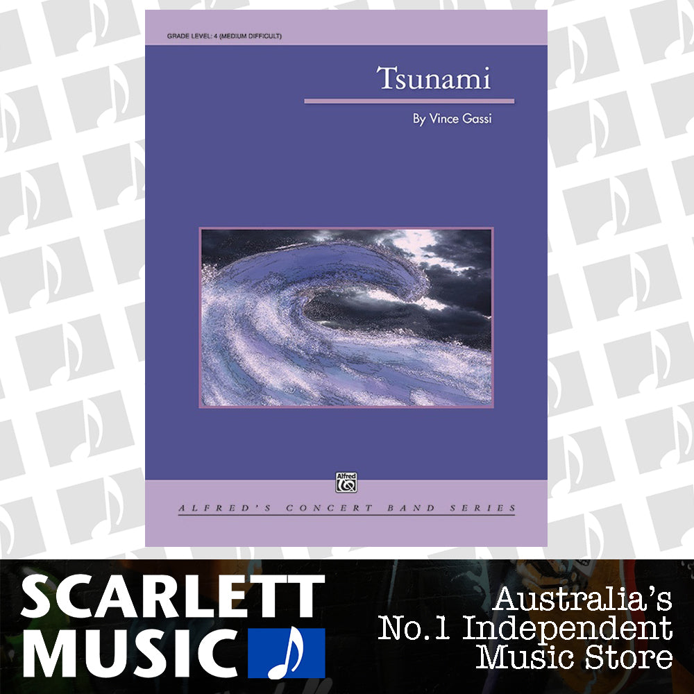 Tsunami Concert Band Sheet Music Grade 4 — view 2