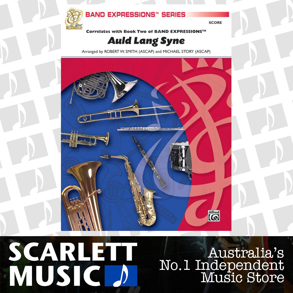Auld Lang Syne Concert Band Grade 2 Sheet Music — view 2