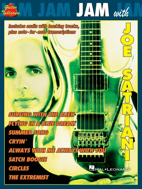 Jam with Joe Satriani — Guitar TAB, Book/Online Audio (Cherry Lane Music)