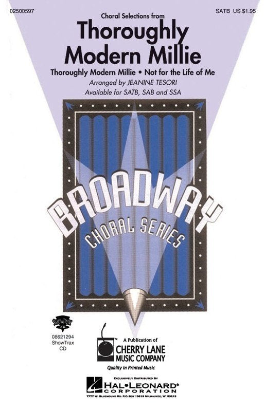 Thoroughly Modern Millie — SAA Choral Score (Cherry Lane Music)